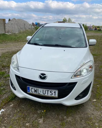 włocławek Mazda 5 cena 28000 przebieg: 236000, rok produkcji 2011 z Włocławek